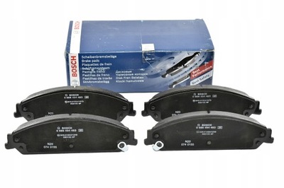 BOSCH PADS BRAKE DODGE CHALLENGER FRONT  