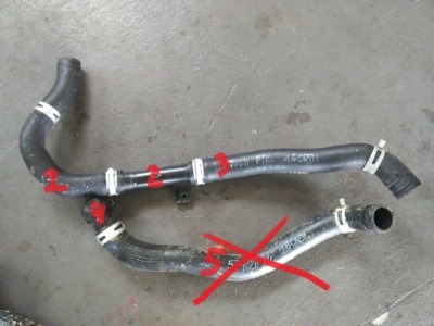 Hyundai tucson ii lift 2018-21r 1.6crdi 1.6 crdi waz труба шланг wody фото №1