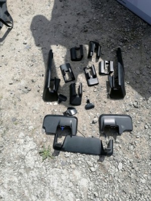 Mercedes x166 gl захист рейки сидіння заглушка gle фото №1