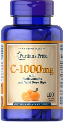 Puritans Pride C-1000 mg with Bioflavonoids 100 tabletek WITAMINA C