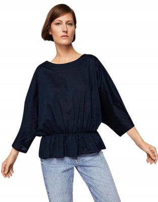 MANGO gfs OVERSIZE MARSZCZENIE BLUZKA S/M