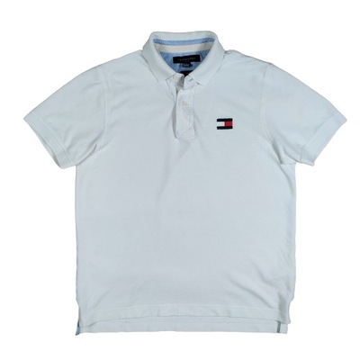 TOMMY HILFIGER Slim Fit Koszulka Polo Męska r.M