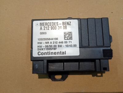 Модуль блок управления pomki топлива mercedes w204 w212 a2129003408 фото №1