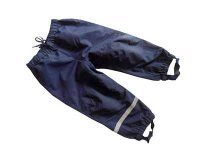 LINDEX mocne spodnie przeciwdeszczowe 92
