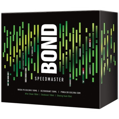 Bond Zestaw Prezentowy Speedmaster 3 elementy