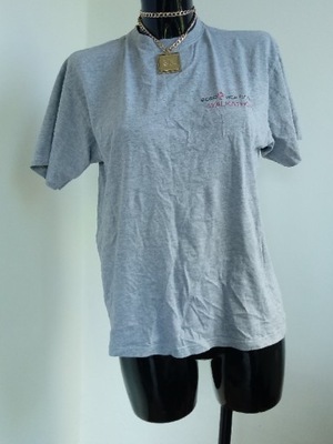 Dresowa letnia koszulka melanż t-shirt Ecco M S 36