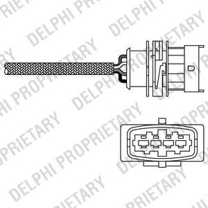 ЗОНД ЛЯМБДА DELPHI ES20292-12B1 ES2029212B1