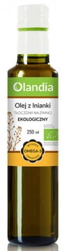 OLEJ Z LNIANKI TŁOCZONY NA ZIMNO BIO 250ml OLANDIA