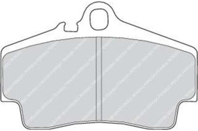 Ferodo тормозные колодки тормозные porsche 911 911 targa boxs фото №1