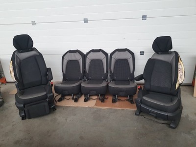 Сиденье задняя ii ряд citroen c4 picasso ii spacetourer полукожа фото №1