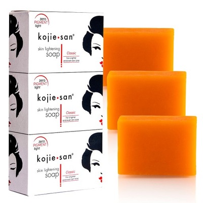Kojie San mydło rozjaśniające skórę Skin Lightening Soap 135g x 3 sztuki