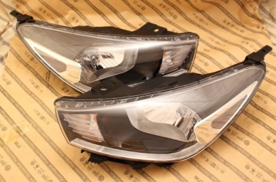 Kia rio 4 iv 17+ лампа перед обычная левая + правая фото №1