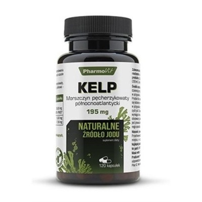 Kelp Pharmovit, suplement diety, 120 kapsułek