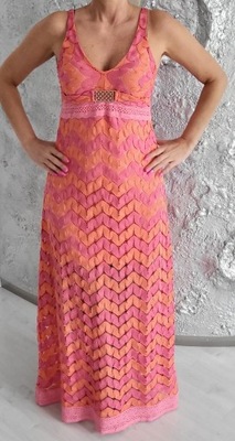 TWINSET włoska sukienka długa roz L