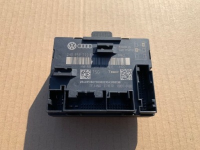 Модуль блок керування двері 4h0959792e audi a8 d4 touareg справний фото №1