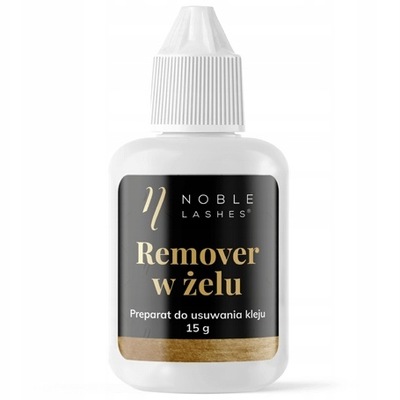 Remover w żelu 15ml Noble Lashes