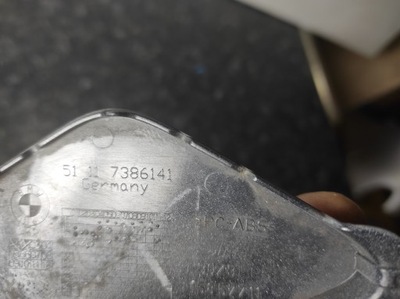 Bmw 3 f30 f31 заглушка фаркоп перед 7386141 фото №1