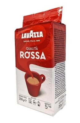 LAVAZZA 250g mielona qualita Rossa