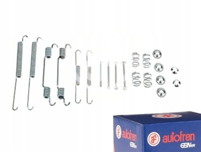 Набір mont. колодка гальмівних do dacia logan фото №1