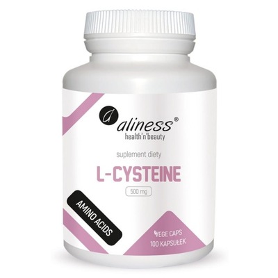 L-Cysteina 500 mg Aliness 100 kaps.