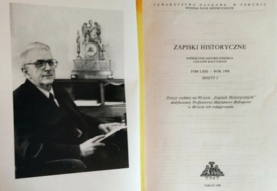 Zapiski historyczne Tom LXIII-Rok 1998 Zeszyt 2