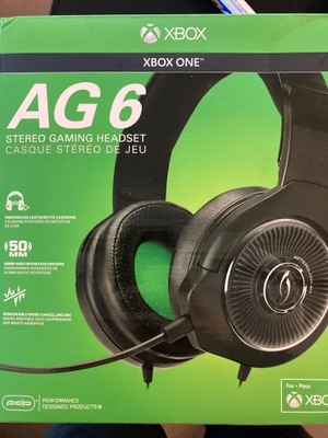 Headset PDP AG6 Xbox One czarny