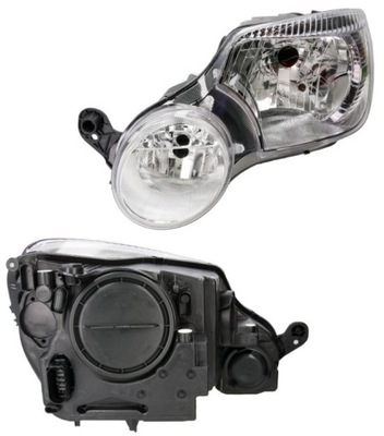 Фара лампа левый skoda yeti 09-13 tyc фото №1