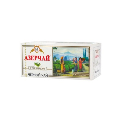 Herbata czarna Ekspresowa z tymiankiem AZERCAY 25 torebek Azerbejdżan