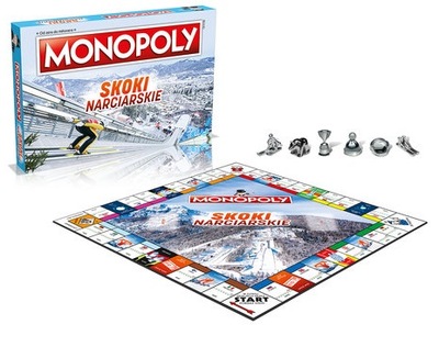 Gra planszowa Winning Moves Monopoly Ski Jumping
