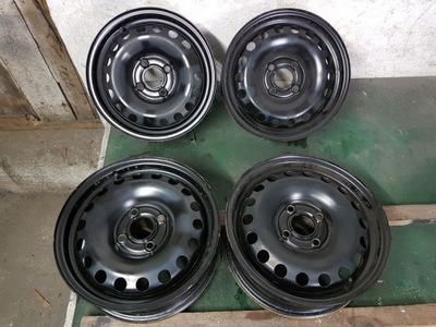 LLANTAS ACERO 4X100 5JX14 ET 35 VW UP CITIGO MII  