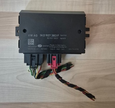 Модуль блок управления фаркоп vw passat b6 1k0907383f фото №1