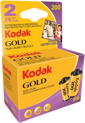 Film KODAK 135 GOLD 200 CARDED 24X2
