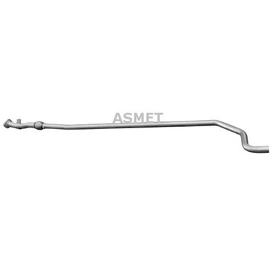 Труба вихлопна fiat grande punto punto evo 05-15 фото №1