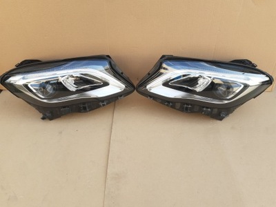 Mercedes gla x156 lift левая+ правая лампа led фото №1