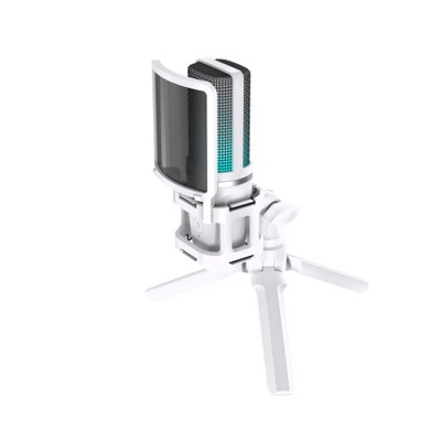 Mikrofon komputerowy pojemnościowy gamingowy AstroByte Nova USB TRIPOD RGB