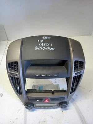 Панель обдув рамка средняя радио kia ceed i 84740-1h000 фото №1