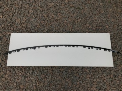 Vw tiguan 5n молдинг бампера задняя r line 16- фото №1