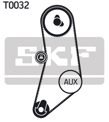 SET VALVE CONTROL SYSTEM (Z PASKIEM) BMW  