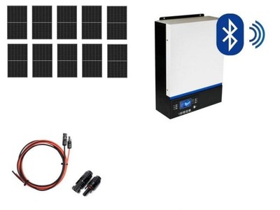 Zestaw solarny off-grid panele fotowoltaiczne 10kW