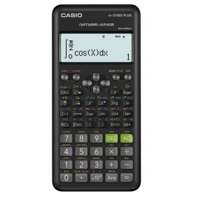 Kalkulator naukowy Casio FX-570ES Plus-2, czarny