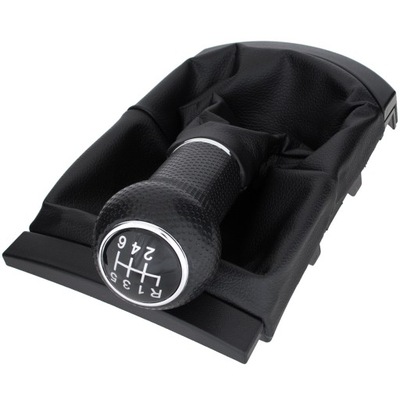 Ручка важіль перемикання передач чохол рамка do seat cordoba 6l фото №1