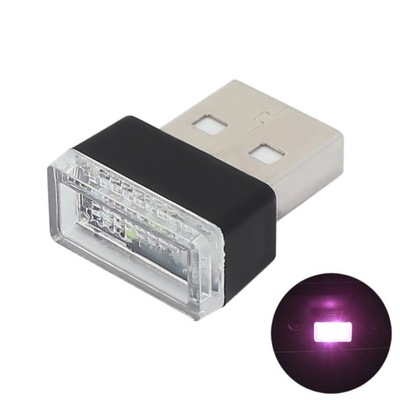 Mini LED Light Light USB Auto wnętrza atmosfera le