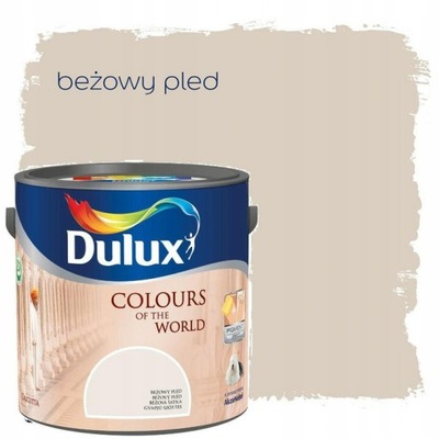 FARBA DULUX KOLORY ŚWIATA BEŻOWY PLED 5L