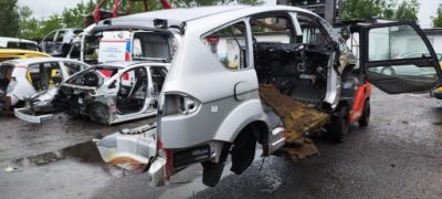 Ford s-max 1 mk1 06- ремень задний поддон крыло  задняя правый фото №1