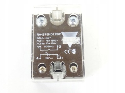 Stycznik Carlo Gavazzi RA4875HD12S01 półprzewonik