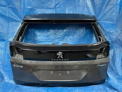 Peugeot 3008 ii 18- задня кришка багажника фото №1