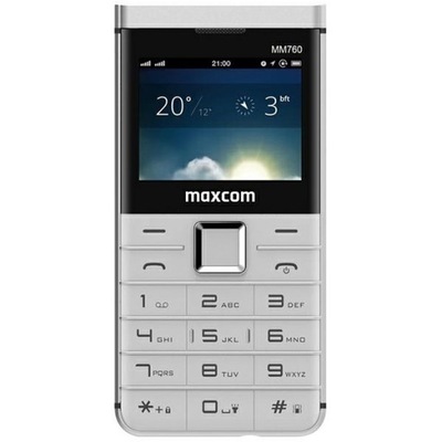 Stylowy telefon dla seniora MAXCOM Comfort MM760