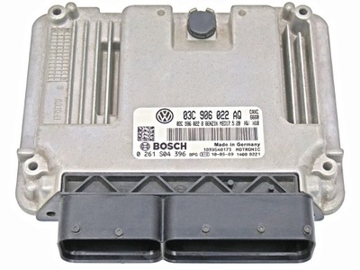 ECU SKODA SUPERB 1.4TSI 03C906022AQ 0261S04396