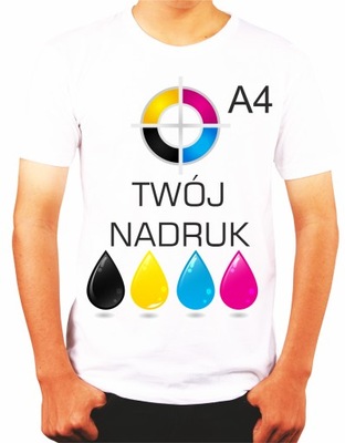 T-SHIRT KOSZULKA REKLAMOWA Z LOGO NADRUKIEM