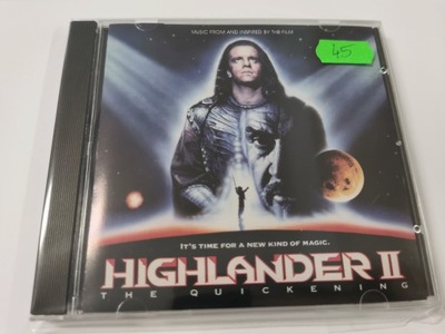 HIGHLANDER II The Quickening Nieśmiertelny 2 Soundtrack